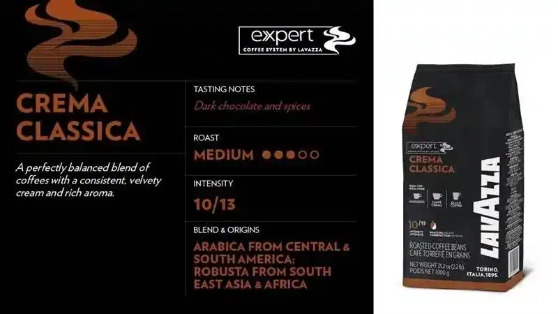 Английско кафе експерт Expert Crema Classica за кафе любители, балансиран вкус и богат аромат.