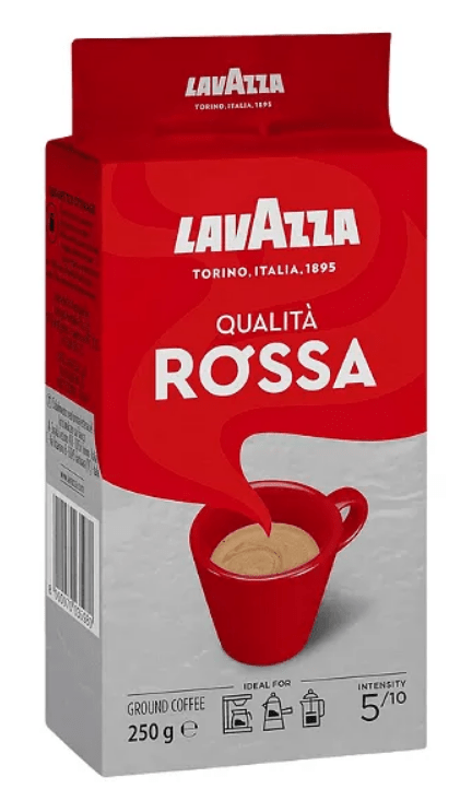 Мляно кафе Lavazza Rossa 250гр.
